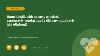 03196_hamshiralik_ishi_nazariy_asoslari_zamona — PPTX