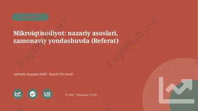 02227_mikroiqtisodiyot_nazariy_asoslari_zamona — PPTX