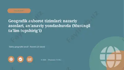 01748_geografik_axborot_tizimlari_nazariy_asos — PPTX