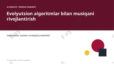 0519_evolyutsion_algoritmlar_bilan_musiqani_rivojla — PPTX