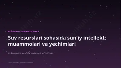 1321_suv_resurslari_sohasida_suniy_intellekt_muammo — PPTX