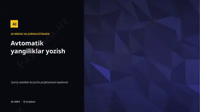 0400_avtomatik_yangiliklar_yozish — PPTX