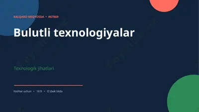 0067869_bulutli_texnologiyalar — PPTX