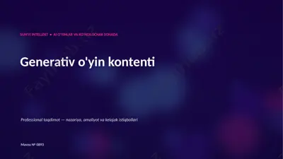 0892_generativ_oyin_kontenti — PPTX