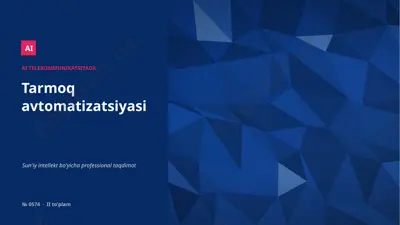 0573_tarmoq_avtomatizatsiyasi — PPTX