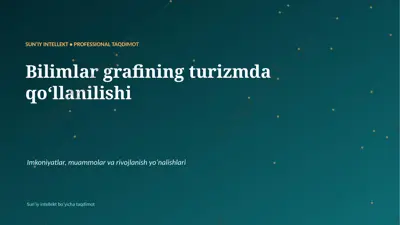 0738_bilimlar_grafining_turizmda_qollanilishi — PPTX
