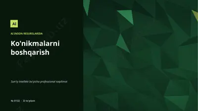 0131_konikmalarni_boshqarish — PPTX