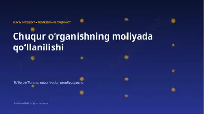 0730_chuqur_organishning_moliyada_qollanilishi — PPTX