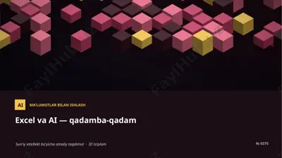 0274_excel_va_ai_qadamba_qadam — PPTX
