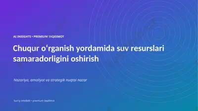 0653_chuqur_organish_yordamida_suv_resurslari_samar — PPTX