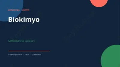 0325579_biokimyo — PPTX