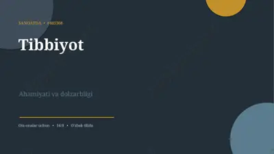 0403308_tibbiyot — PPTX