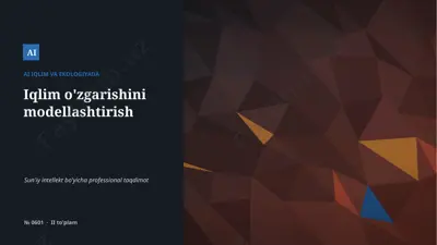 0600_iqlim_ozgarishini_modellashtirish — PPTX