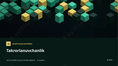 0531_takrorlanuvchanlik — PPTX