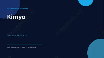 0307620_kimyo — PPTX