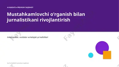 0858_mustahkamlovchi_organish_bilan_jurnalistikani_ — PPTX