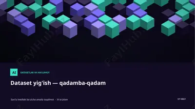 0868_dataset_yigish_qadamba_qadam — PPTX