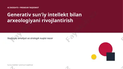 0766_generativ_suniy_intellekt_bilan_arxeologiyani_ — PPTX