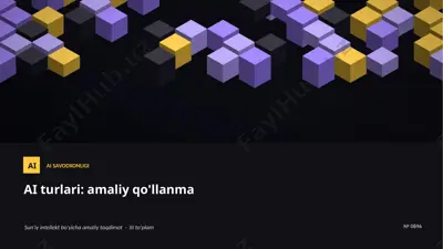 0895_ai_turlari_amaliy_qollanma — PPTX