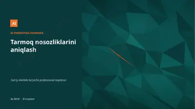 0009_tarmoq_nosozliklarini_aniqlash — PPTX