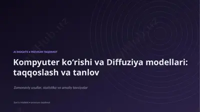 1326_kompyuter_korishi_va_diffuziya_modellari_taqqo — PPTX