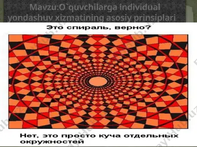 o`quvchilarga individual yondashuv xizmatining asosiy prinsiplari — PPTX