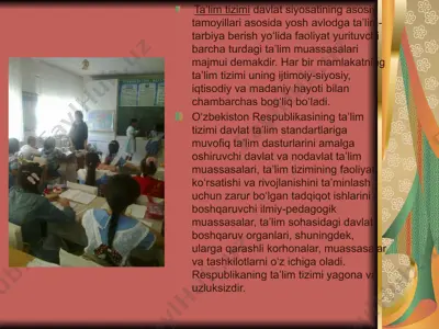 ta`lim turlari — PPTX