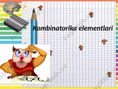 kombinatorika elementlari — PPT