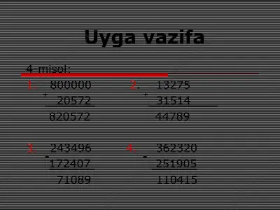 ko’paytirish dars ishlanma — PPT