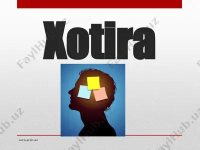 xotira — PPTX