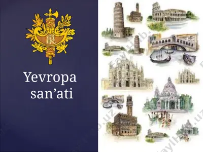 yevropa san’ati — PPT