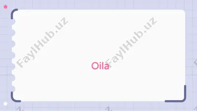 oila — PPTX