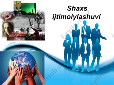 shaxs ijtimoiylashuvi — PPTX