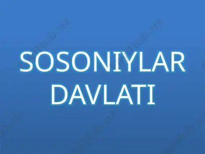 sosoniylar davlati — PPTX
