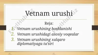 vetnam urushi — PPTX