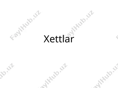 xettlar — PPTX