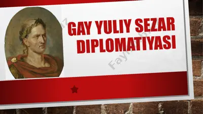 gay yuliy sezar diplomatiyasi — PPTX