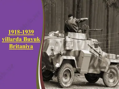1918-1939 yillarda buyuk britaniya — PPTX