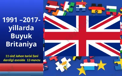 1991 –2017-yillarda buyuk britaniya 11- sinf — PPTX