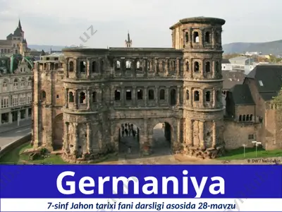 germaniya. 7- sinf — PPTX