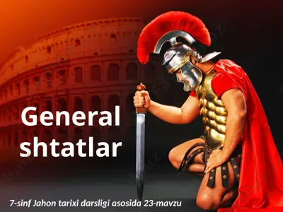 general shtatlar. 7- sinf — PPTX