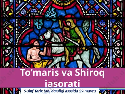 to‘maris va shiroq jasorati. 5 - sinf — PPTX