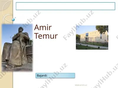amir temur 2 — PPTX