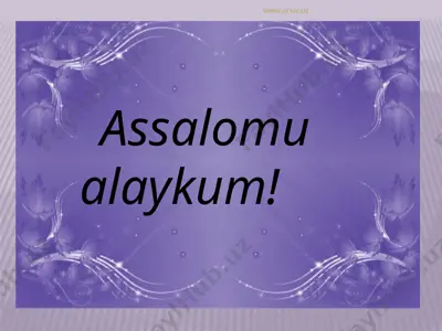 bibliografik axborot. uning asosiy shakl va usullari — PPTX