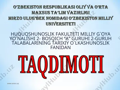 obidalar moziydan so`zlar — PPT