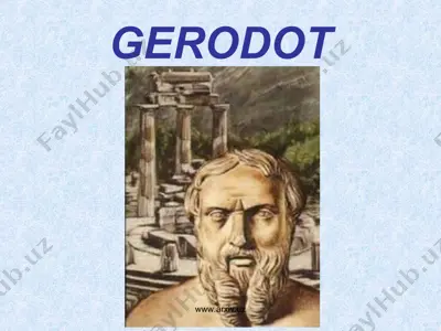 geradotning ilmiy tarixning yaratilishi — PPT