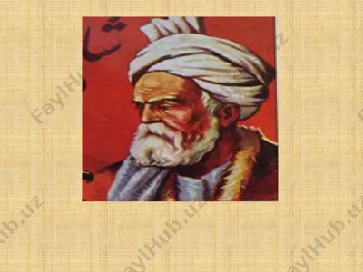 abulqosim firdavsiy va uning shohnoma asari — PPTX
