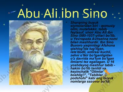 abu ali ibn sino 3 — PPT