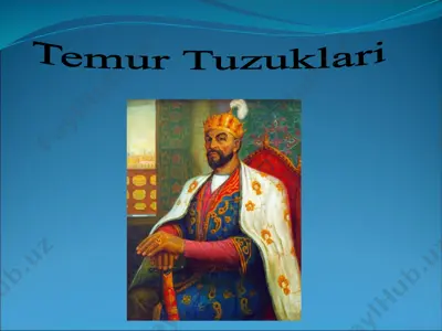 temur tuzuklari 2 — PPTX