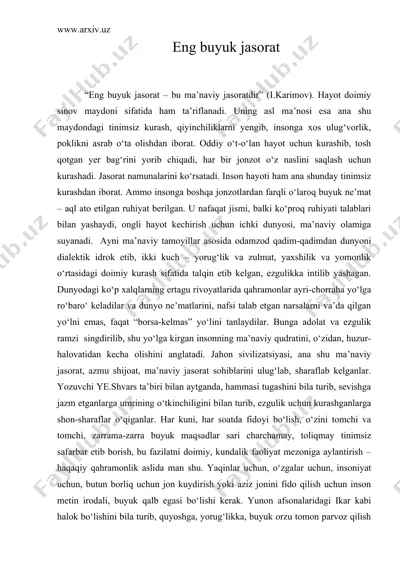 eng buyuk jasorat — DOC